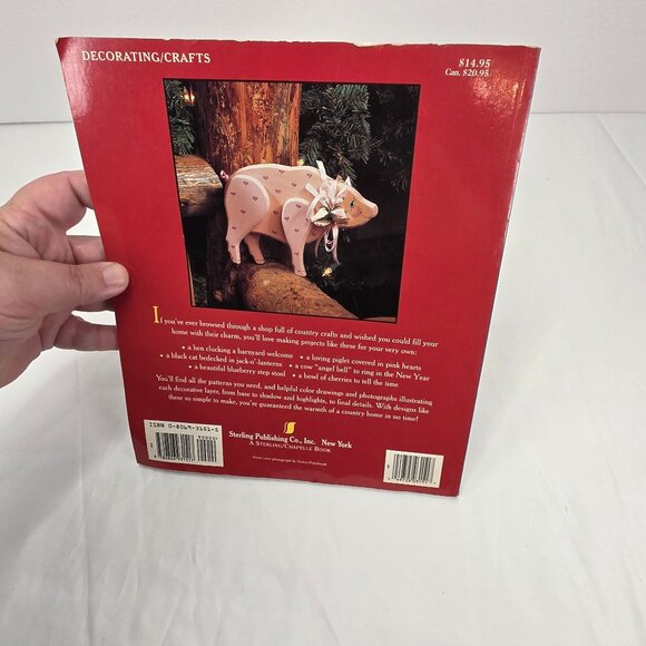 Country-Style Painted Wood Projects Primrose Path & Donna Kooler Craft Book - Picture 10 of 10